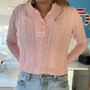 Baby Pink Sweater